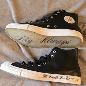 Converse Black High-Top Sneakers